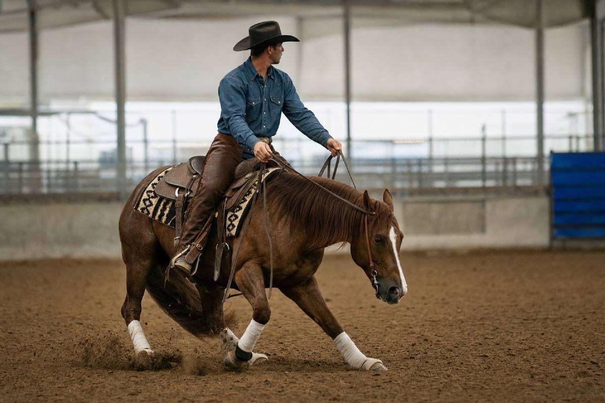 Cover image for Jeremy LaRose on Counter Canter: Building Balance, Softness, and Shape in the Reining Horse