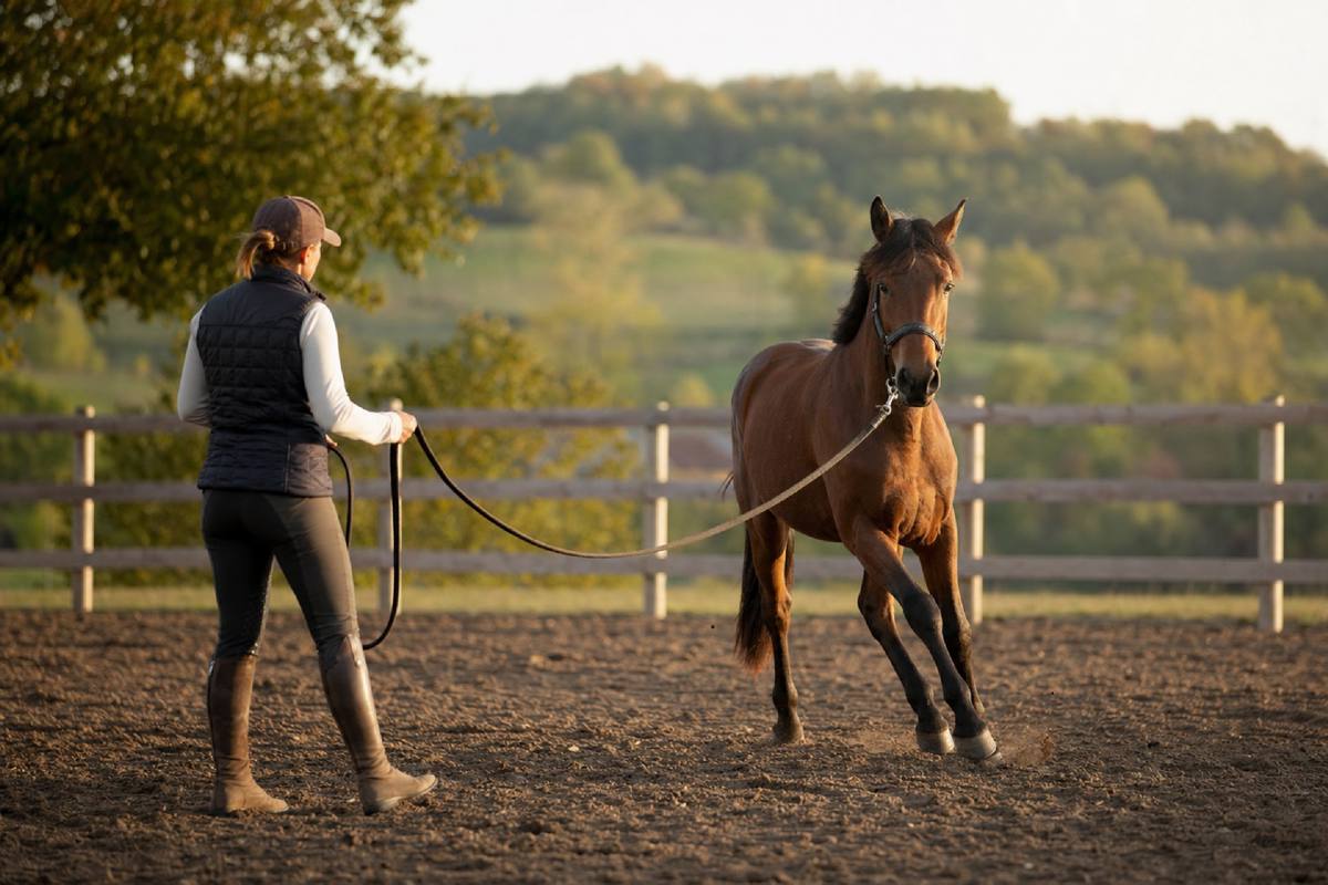 Cover image for Jeremy LaRose on Lunging With a Purpose for Young Horses
