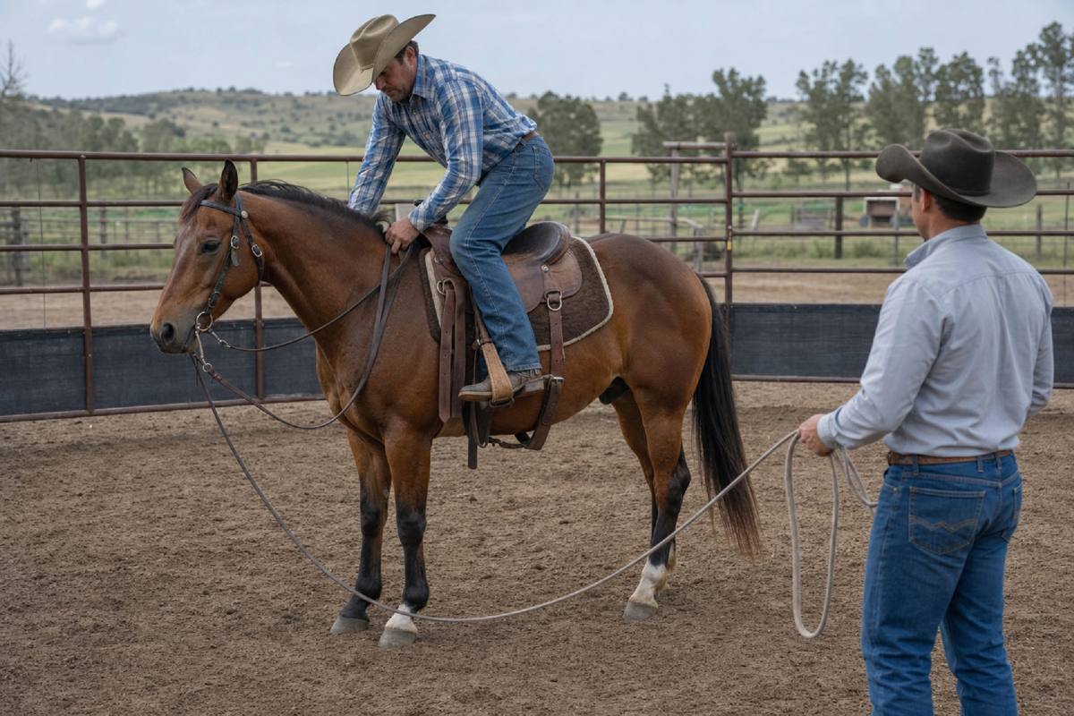 Cover image for Jeremy LaRose’s Colt Starting Lesson: Safe Mounting, Quiet First Rides, and Controlled Lope Transitions